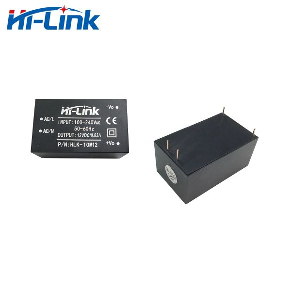 Suministros Shenzhen Hilink HLK10M05 HLK10M12 HLK10M15 110V 220V a 10W 3.3V/5V/9V/12V/15V/24V Módulo de fuente de alimentación de CC CC DC