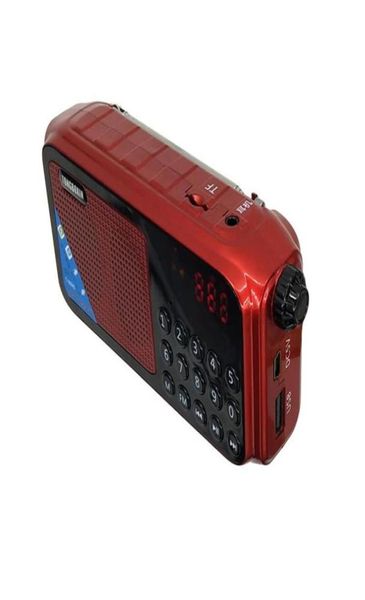 Support 2 18650 batterie sans fil Bluetooth haut-parleur basse extérieure USB TF FM Radio horloge écouteur fonction d'enregistrement sonore243w5659255