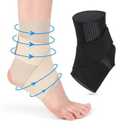 Support stabilisateur de cheville sport compression souche bandage support de cheville protecteur pour basket-ball football fitness et course P230523