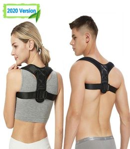 Ceinture de soutien correcteur de Posture du dos pour enfant adulte clavicule haut du dos lisseur soulagement de la douleur du cou épaule29739089262