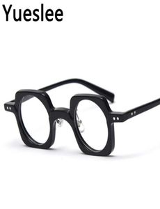 Support personnalisé Logo et nom acétate qualité lunettes cadre hommes femmes optique mode ordinateur lunettes rétro ronde lunettes de soleil Fram3191784