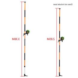 Support d'extension de niveau Laser à allongement de 336M, tige télescopique 5/8 et 1/4 Mpgxi