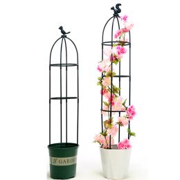 Supports de treillis d'escalade horticole, fleur de Rose, fil de fer, Support de fleur de Lotus, tige de Support de balcon en treillis d'escalade pour plantes