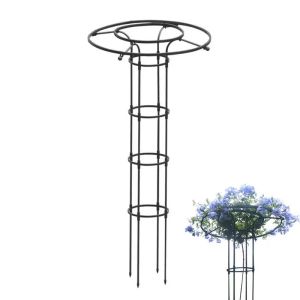 Supports Support vertical en treillis de jardin en métal pour plantes de jardin, piquet, plante grimpante, treillis de fleurs de jardin, cages de soutien, outils de jardin