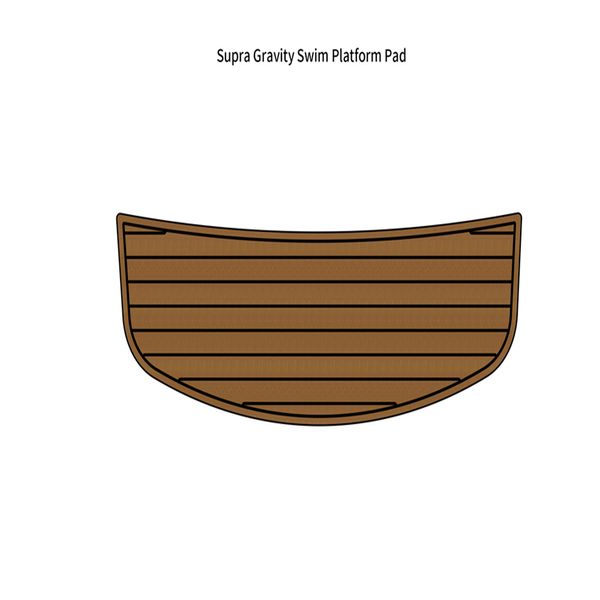 Supra Gravity Swim Platform Step Mat Boat EVA Faux Foam Teak Deck Flooring Pad