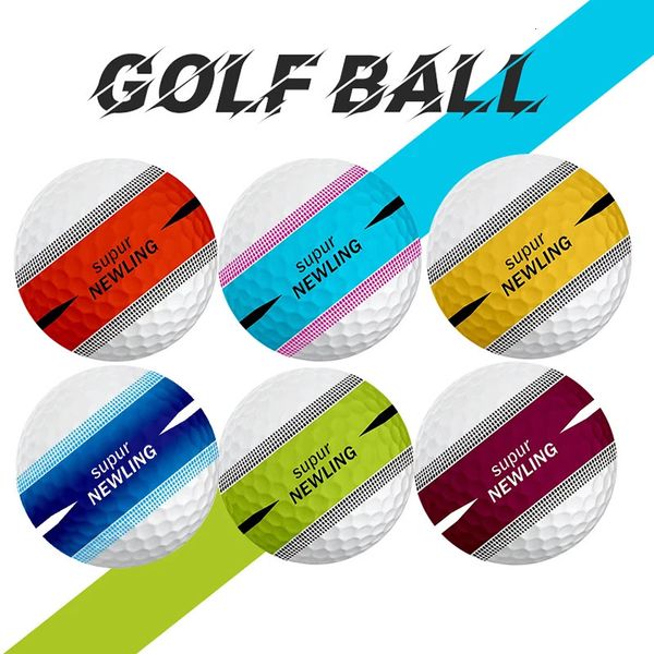 Supur NING Balles de golf Super longue distance Balle à trois couches pour balles de jeu de compétition professionnelle Balle de massage durable240111