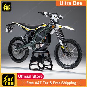 Sur-Ron Ultra Bee Electric Off-Road Motorcycle - 74V 55Ah, 12.5kW Peak Power, 440N.m Torque, 140km Range, 3C Model