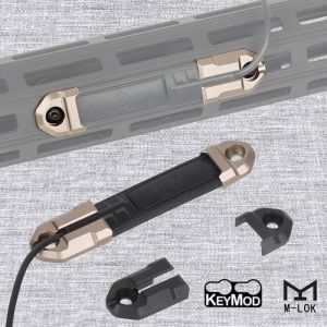 Trefire M600 M300 Scout Light Flashlight Remote Tape Drukkussenschakelaar MLOK Keymod 20mm Rail Montage Platen Accessoires