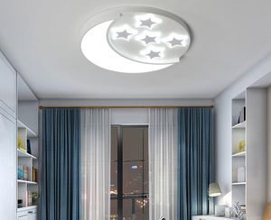 Luces de techo de montaje en superficie con control remoto para habitación de niño niña Lámpara de dormitorio de bebé Iluminación para el hogar Lamparas MYY