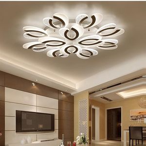 Opbouw Led Plafond Kroonluchter Verlichting Woonkamer Slaapkamer Kroonluchters Moderne Led Home Verlichtingsarmaturen AC110V 220V2310