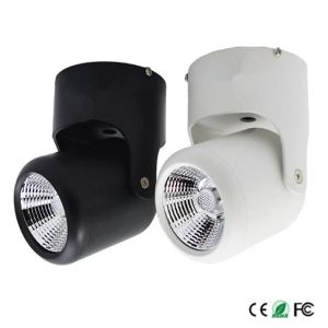 Opbouw LED COB Downlight 20W LED-lamp AC85V-265V led-spotlicht met LED-driver Warm / natuurlijk / koud wit