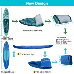 Surfboard gratis verzending opblaasbaar stand -up paddle board sup board paddleboard padel water sport met pomp backpack waterdichte tas peddels zwemwater