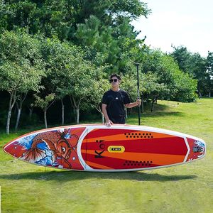 Planche de surf livraison gratuite stand gonflable up paddle planard suppoard paddleboard palel water sport with pompe sac à dos sac à dos pagaies de sac nageoires nageantes