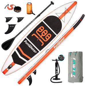 Tablas De Surf Funwater Sin IVA Tabla De Surf Padel Stand Up Paddle Board Inflable 335 Cm Sup Paddleboard Ca Reino Unido Almacén Tabla Surf Pad Dhv03