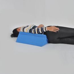 Estera para el cuidado del paciente con parálisis quirúrgica, estera para girar la almohada, estera triangular, estera lateral, estera de postura antiescaras