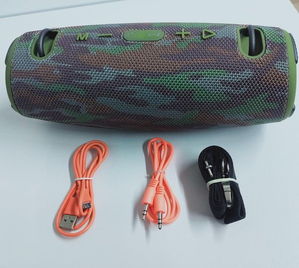 Haut-parleur Bluetooth sans fil avec basses élevées, 11 fonctions série, caisson de basses HIFI, centre de musique BoomBox, stéréo 3D portable, batterie 1200 mAh6574806