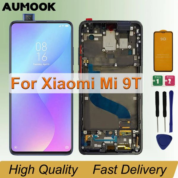 Surper amed pour Xiaomi Mi 9t Pro / Mi 9T LCD 9T Affichage tactile Digitizier pour Xiaomi Redmi K20 Pro / K20 LCD Remplacement