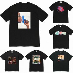 Camisetas de diseñador de hombre de Sorteo para hombres Camiseta de lujo para hombres camisetas negras para mujeres Cuello de verano Campo de manga corta Carta de algodón transpirable B6ty#