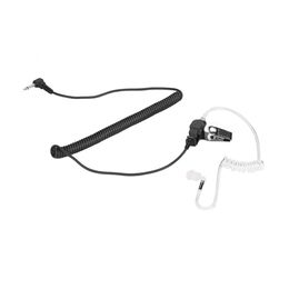 Auricular de vigilancia de un solo cable que solo escucha para Walkie Talkie con auriculares de tubo acústico encubierto