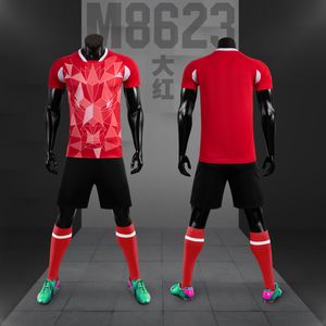 Survetement 2021 Mannen Kids Soccer Jerseys Set Boys Women Football Training Uniforms Team Sets Print