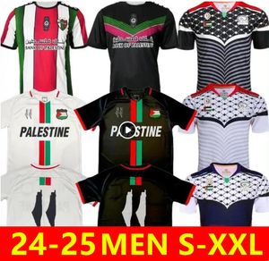 Survetement Palestine maillots de football maillot de football blanc et noir survêtement Palestina chemises de course