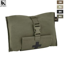 Overleving Krydex Tactische stretch Blaas Medical Pouch Rip Away Emt Pouch Molle Belt Ifak Pouch 5.5 "*9" LBT9022 Opbergtas Gear