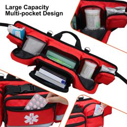 Survival Medicals Bag Climbing Camping Medical First Aid Kit Bag Bag Portable Bolsa de supervivencia Big Capacidad Equipo de campamento