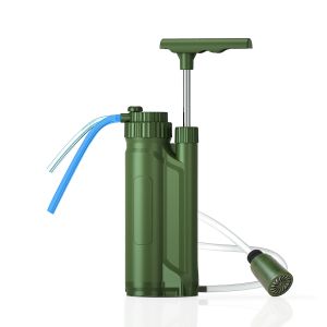 Overleving draagbare omgekeerde osmose waterfilterpomp buitwaterzuiveringssysteem overlevingsuitrusting voor camping wandelreizen noodsituatie