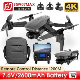 Survival SG907max Drone 4K Professional 3axis Gimbal Motor sans balais GPS 5G WiFi FPV Quadcoptère pliable 25min Flight RC Helicopter