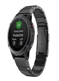 Susenstone 2018 Watchband roestvrij staal voor Garmin 5 Watch Brand Bracelet voor horlogeband Correa Reloj Hoge kwaliteit17967287