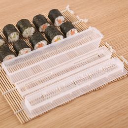 Herramientas para Sushi, 1 Juego, bonita máquina portátil japonesa para hacer Sushi, molde para arroz, herramientas de cocina, máquina para Sushi, máquina para hornear Sushi, herramientas para moldear rollos de arroz