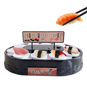 Sushi Tools 360 graden Automatische Rotary Machine Transport Dessert Cupcakes Turntable Display Stand Wedding Verjaardagsfeestje SFR 230201