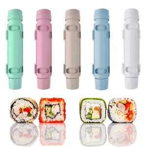 Sushi Gereedschap Japanse Rollerrijstvorm Sushi Maker Sushi Bazooka Vegetable Meat Rollling Tool Diy Sushi Make Machine Keuken Sushi Tool 230327