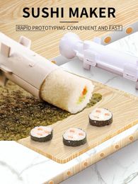 Sushi outils fabricant rapide rouleau riz moule légumes viande roulant Gadgets bricolage dispositif faisant la Machine ustensiles de cuisine 230331