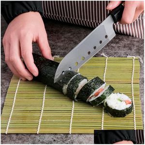 Sushi Tools Quick Maker Roller Rice Mold Vegetable Meat Rolling Gadgets Diy Device Making Hine Kitchen Ware Drop Delivery Home Garde Dh56M