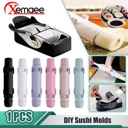 Sushi Tools Sushi Maker Quick Sushi Bazooka Rodillo japonés Molde de arroz Vegetal Carne Rolling DIY Sushi Making Machine Kitchen Sushi Tool 230414