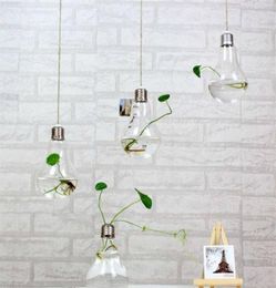 Opgehangen lampbol vaas vlezige plantenglas vaas Europese stijl water cultuur fles antieke decoratie bruiloft decoratie8482211