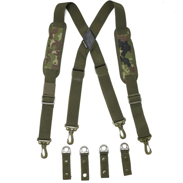 Tirantes MELOTOUGH Tirantes tácticos Tirantes tácticos para cinturón de servicio con hombro ajustable acolchado Tirantes tácticos militares 230907