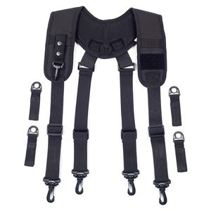 Suspenders Outdoor verstelbare uitrusting Suspen Type Tactieken Braces Tactical Suspenders Men Duty Belt Harness Combat Readiness Strap 221205