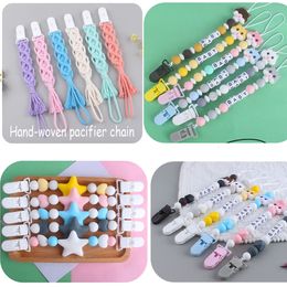 Sutoyuen 200pc mélange 20 couleurs 20 mm kam d Forme Plastic Pacificier Clips Plastic Clamp Soother Dummy Baby Teether Toys Chain