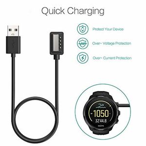 Suunto Spartan Sport Charger Remplacement Câble USB Magnétique Chargeur 1m