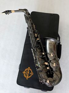 Suzuki alto saxofoon e platte matte zwarte vernikkeld professionele muziekinstrumenten Sax voor studenten