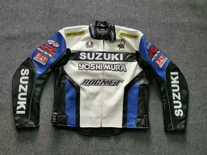 Suzuki – combinaison de moto en cuir, coupe-vent tout-terrain, chaud et Anti-chute