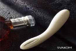 Svakom leslie calefacción vibrador impermeable recargable de larga duración juguetes sexuales eróticos para mujer productos sexuales 07013523511