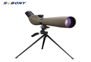 Svbony Telescopio SV401 20 60x80 Telescopio Refractor BK7 Plata MC Prisma IPX7 Impermeable con Trípode Equipo de Camping 2207218826489