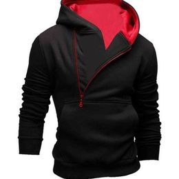 Swagwhat 2019 Herfst Winter Hoodies Sweatshirt Heren Hoodies Solid Fleece Fashion Casual Mens Hooded Hoodie Streetwear Moletom Y211118