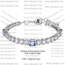Swarovski Bracelet Designer Women Top Kwaliteit Bangle Nieuwe Matrix Tennis Series Bracelet met zwaluwselementen Crystal Full Diamond voor 294B