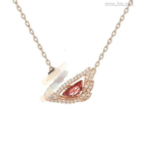Swarovski Fashion Diamond Diamond Diamond Diamond de oro Collar de diseño de damisos Collar de diseñador Diamond Pends Ins Diseñador Joyería de regalo emocional para mujeres 2581