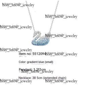 Collier Swarovski Designer bijoux Collier Swan Collier Gradient Crystal Diamond Exquis