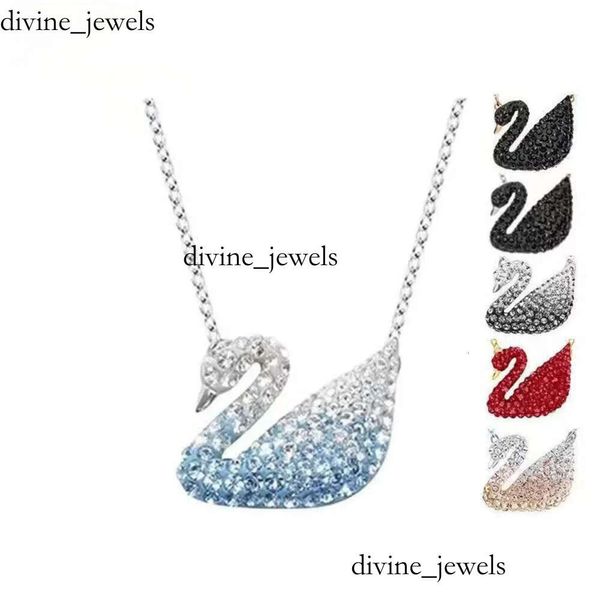 Collier Swarovski Designer bijoux Collier Swan Collier Gradient Crystal Diamond Exquis